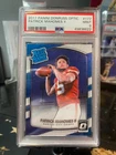 2017 PANINI DONRUSS OPTIC #177 PATRICK MAHOMES II RC RATED ROOKIE PSA 9