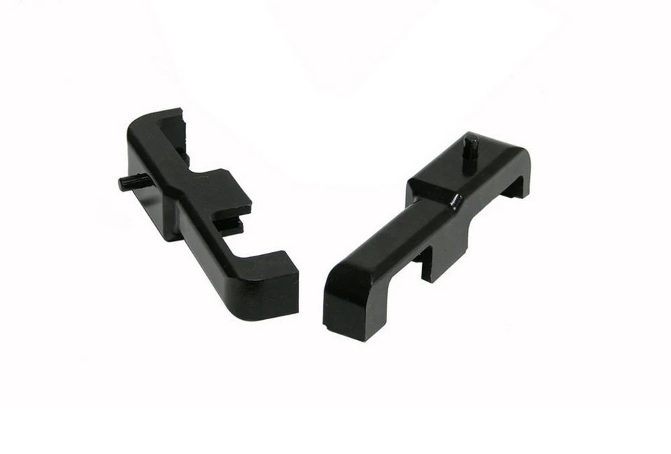 Prothane 7-1717-BL, 97-04 Fits Corvette Radiator Supports (4) Performance Parts - Image 2 of 4