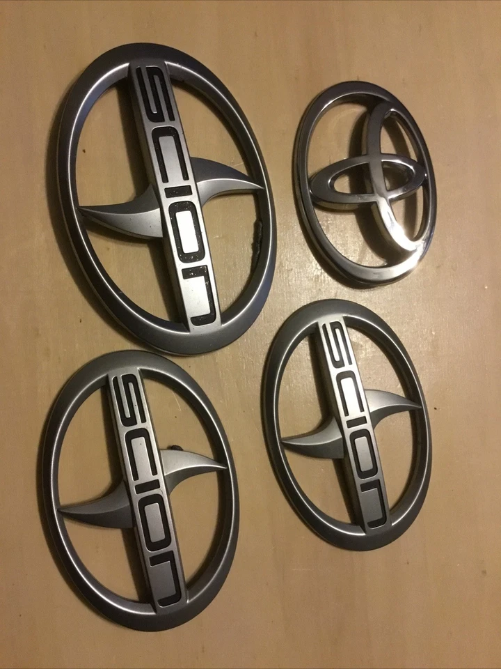 LOT OF 3 Includes SCION Xb EMBLEMS OEM (Includes 75441-52080) + 1 Toyota Emblem - Image 4 of 4