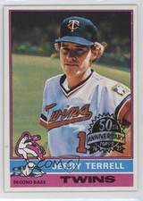 2025 Topps Heritage 1976 Topps Originals Buybacks Jerry Terrell #159