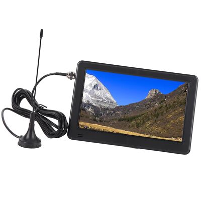 Télévision Portable 16 Pouces Numérique - 1280x800 HD - HDMI/USB/AV - Batterie 1800mAh - Pour Chambre, Camping-car