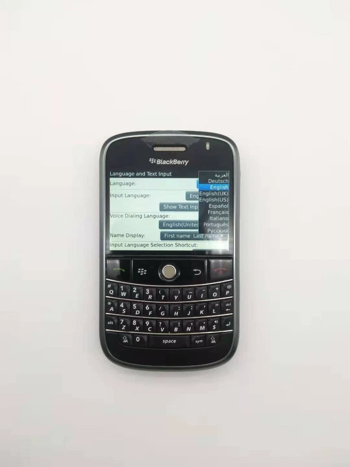 Original BlackBerry Bold 9000 Unlocked QWERTY Keyboard 3G Mobile Phone Mini-SIM - Image 4 of 4