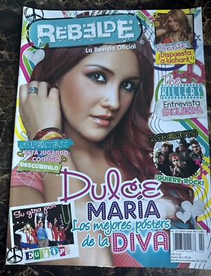  Rebelde la revista official DulceMaria Los mejores pósters de la DIVA 28/11/08