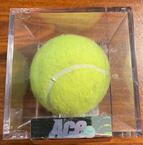 Ace Authentic Autograph Ivan Lendl Wilson US Open 1 Ball in Case Free Shipping - Picture 2 of 3