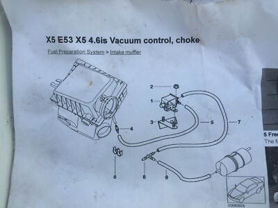 BMW OEM V-8 Choke controls P/N 11-61-1-312-762 11611312762