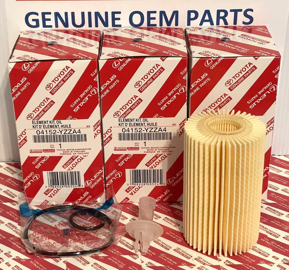 Filtro de aceite original OEM X3 2008-2011 2013-2021 Lexus LX570 Foto 2 de 4