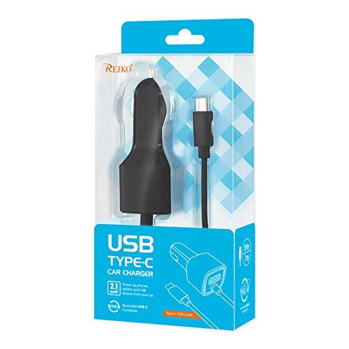 Reiko Super Fast 2-In1 USB Cable & Car Charger for Motorola Color Black