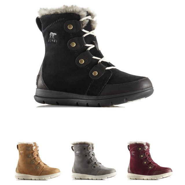 sorel women's cozy joan waterproof winter boots