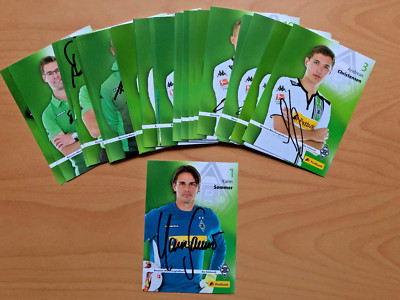 Borussia Mönchengladbach Autogrammkarte 2015-16 original signiert 1 AK aussuchen