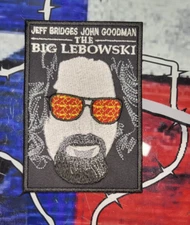 EMBROIDERED THE BIG LEBOWSKI MOVIE POSTER PATCH (Please Read Ad)