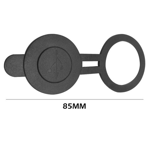 Średnica 30 mm, okrągła, wodoodporna, ochrona przeciwpyłowa do samochodu i motocykla Dual USB - Zdjęcie 6 z 9