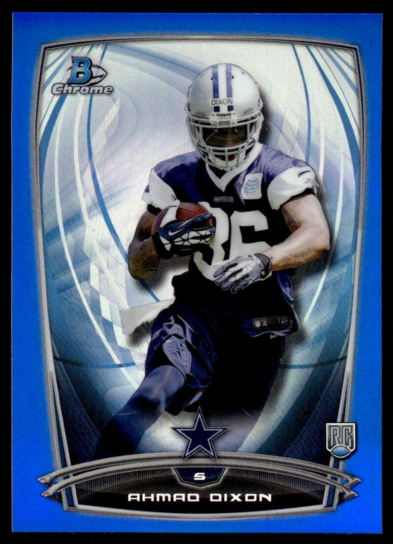 2014 Bowman Chrome Blue Refractor Ahmad Dixon Rookie 176/199 #149