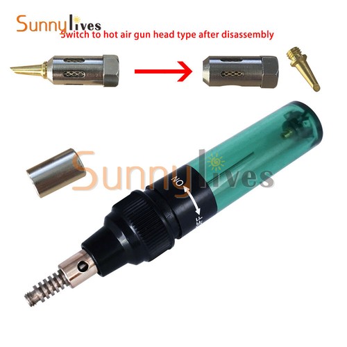 Gas Soldering Iron Cordless Welding Pen Burner Butane Blow Torch Solder Iron Gun - Picture 6 of 15