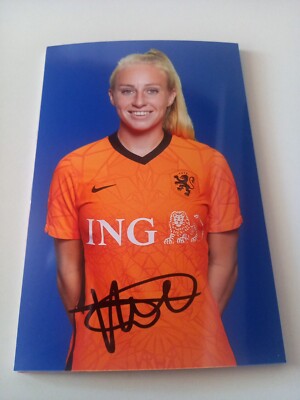Signed Photo Inessa Kaagman Netherlands Women NEW (2)