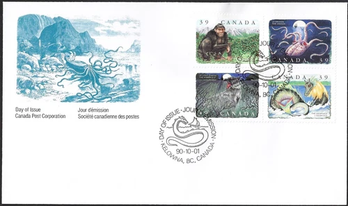 🍁Canada   #1292a    "CANADIAN FOLKLORE"     Brand New  1990 First Day Cover