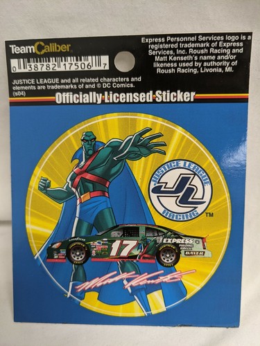 NASCAR Justice League Racing DC #99 Burton #17 Kenseth Menge 2 Aufkleber - Bild 2 von 5
