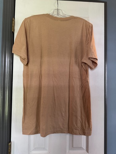 Bella Canvas Size L Tan Short Sleeve Graphic Tee Witch By Nature B*tch By Choice - Picture 2 of 2
