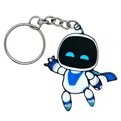 Astro Bot Keyring Keychain PlayStation PS5 Video Game Character