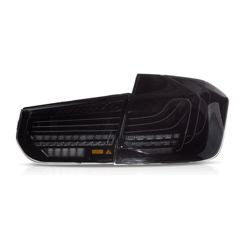 Pair VLAND LED Taillights w/ laser DRL For BMW 3Series F30 F35 F80 Sedan 2012-18 - Picture 2 of 17