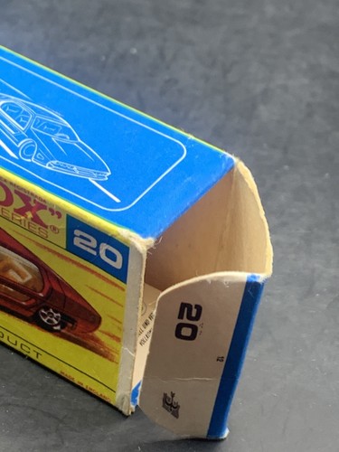 Matchbox Superfast MB20-A1: Lamborghini Marzal MINT in Type F Box - Picture 7 of 7