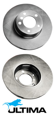 FRONT VENTED DISC BRAKE ROTOR SET FOR AUDI A6 C5 AGA APR 2.4L 2.8L V6 OD 312MM