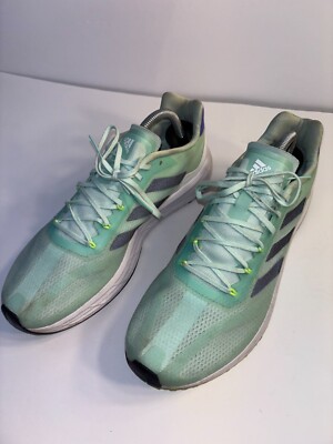Adidas Lightstrike SL20 Running Sneakers Mens Size 11 Mint Green Lace Up 606001