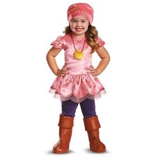Izzy Deluxe Costume Disney Jake And The Neverland Pirates Halloween Girls 2T