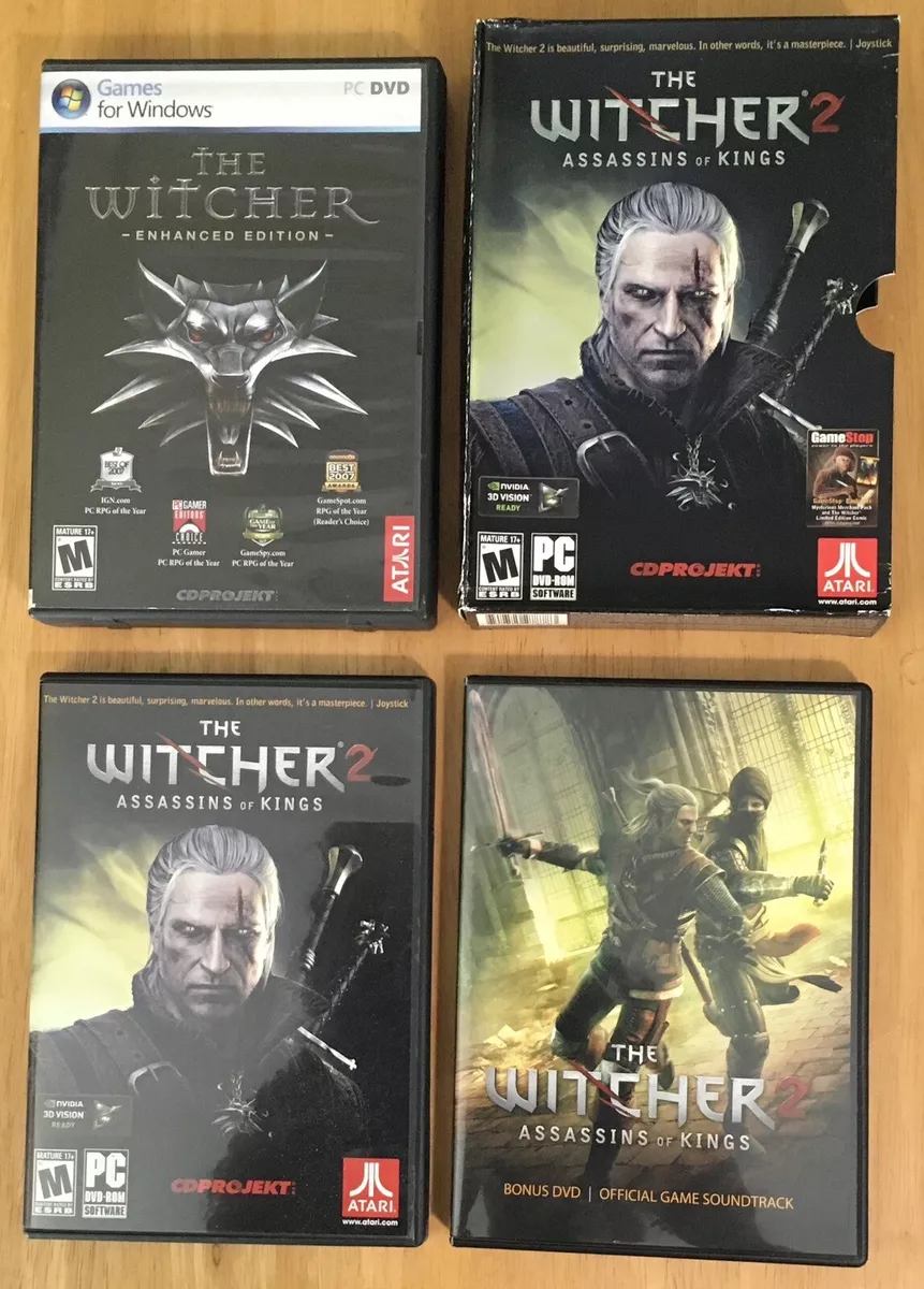 The Witcher 2: Assassins of Kings PC DVD-ROM - Ships FAST