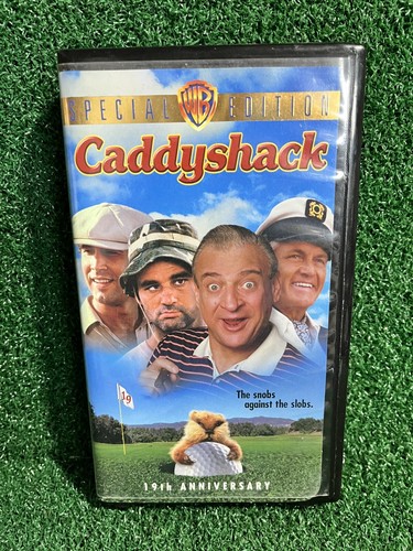 Caddyshack (1980) VHS Tape Movie 1999 Special Edition Clamshell Case