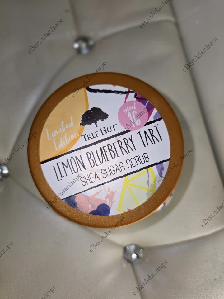 Tree Hut Lemon Blueberry Tart Shea Sugar Scrub 18 oz - Limited Edition - Image 3 of 3
