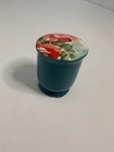 The Pioneer Woman ~ "Vintage Floral" ~ Stoneware ~ Teal ~Pepper Shakers