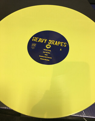 Heavy Drapes Crashing Like Stars RSD Yellow Vinyl LP NEW & SEALED