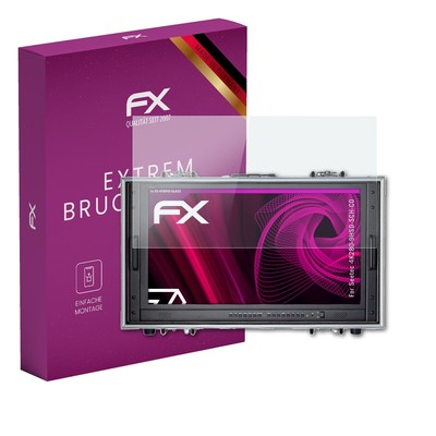 atFoliX Glasfolie für Seetec 4K280-9HSD-SCH-CO Displayfolie 9H Schutzpanzer