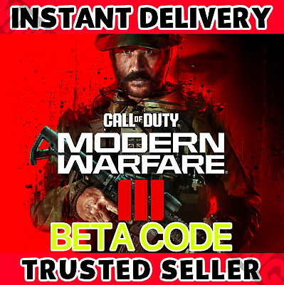 Call of Duty Modern Warfare 3 III Beta Key CoD MW3 Code Early Access Region  Free