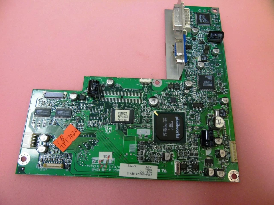 Compaq TFT 7020 LCD Monitor Main Logic Board CM87C VL-706 REV: 1B - Image 2 of 4