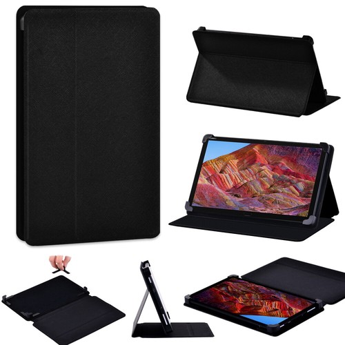Custodia folio supporto pelle PU lettera oro per Amazon Fire 7 HD10 Kindle 2019 - Foto 8 di 34