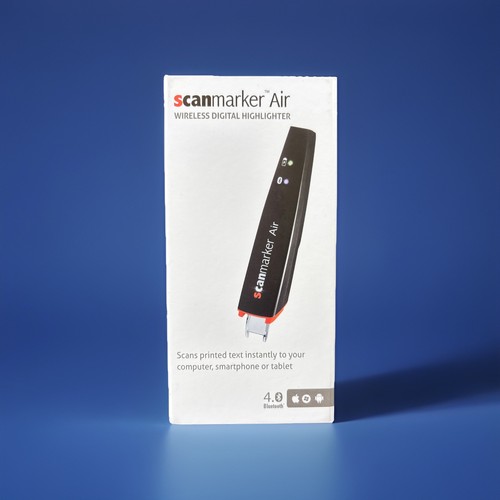 Scanmarker Air Pen Scanner - Wireless OCR Digital Textmarker und Lesegerät - Schwarz