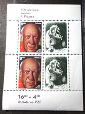 1981 COMMEMORATIVE STAMPS OF POLAND ~ 100th ANNIVERSARY OF PABLO PICASSO BIRTH