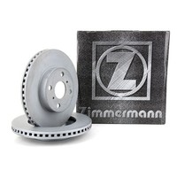 Zimmermann Bremsscheiben Satz FüR Toyota Yaris 1.0/Vvt-I 1.3Vvt-I 1.4D-4D Vorne