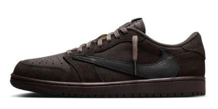 NIKE Men 8.5US Travis Scott Air Jordan 1 Low Og Sp Velvet NIKE Men 8.5US Travis Scott Air Jordan 1 Low Og Sp Velvet