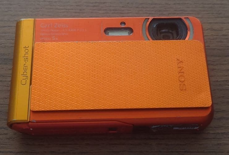 Sony Cyber-shot DSC-TX30 18.2MP Digital Camera - Orange for sale