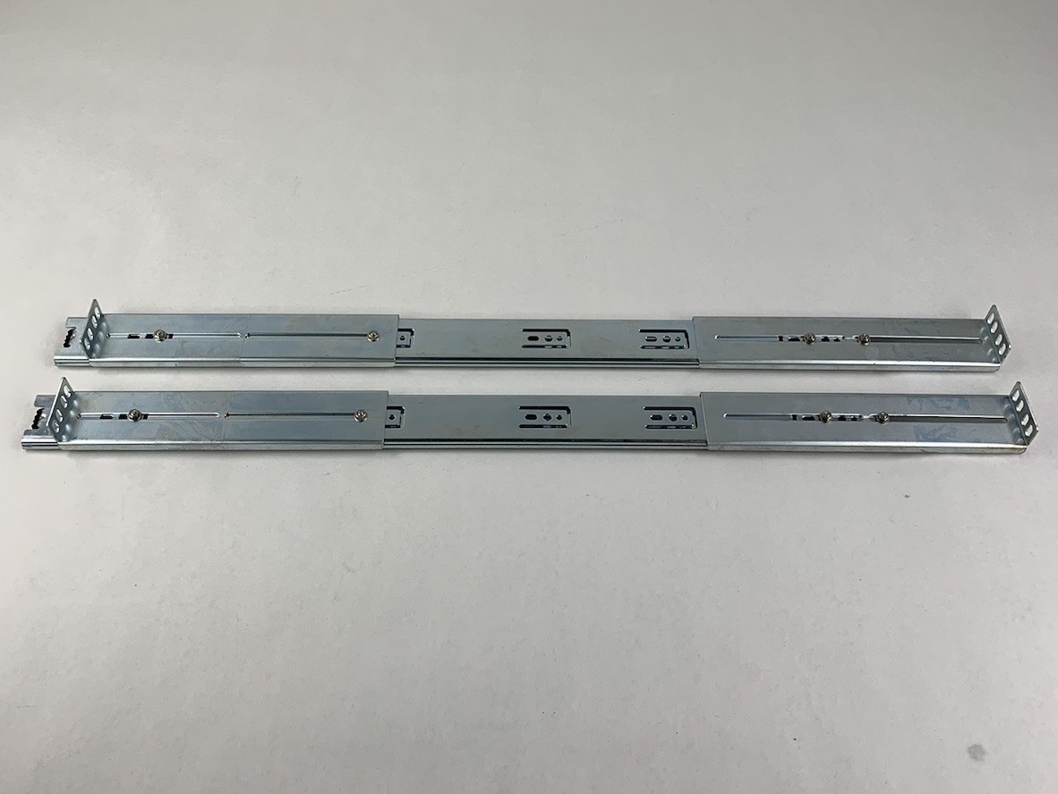 Unbranded 1U Left + Right Outer Server Rail Kit