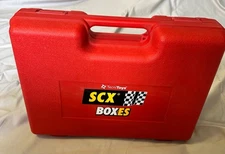 SCX Slot Car Racing Plastic case for storing SCX 1:32 slot cars