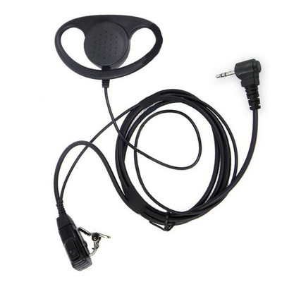 Event Staff Security 2,5 mm D-Type Headset integrierter Push-to-Talk Button