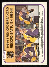 1981-82 O-Pee-Chee #391 Marcel Dionne/Charlie Simmer/Dave Taylor