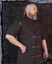 Larp Medieval Gambeson - Warrior Short Sleeve Epic Armoury