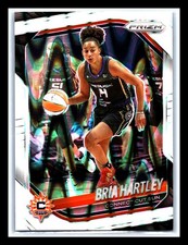 2025 Panini Prizm WNBA #86 Bria Hartley White Seismic Prizms