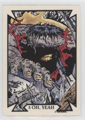 1989 Comic Images Marvel Comics Todd McFarlane Oh Yeah #5 d8k