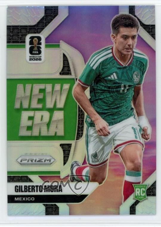 2026 Panini Prizm FIFA World Cup New Era Silver Prizm Gilberto Mora #15 08z0