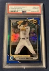 2024 Bowman Draft - Konnor Griffin - True Blue Refractor /150 PSA 10